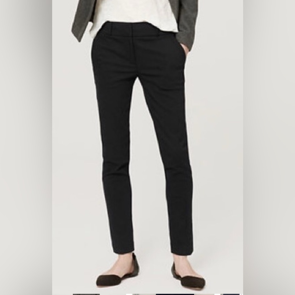 Loft Marissa Skinny Black Slim Fit Trousers